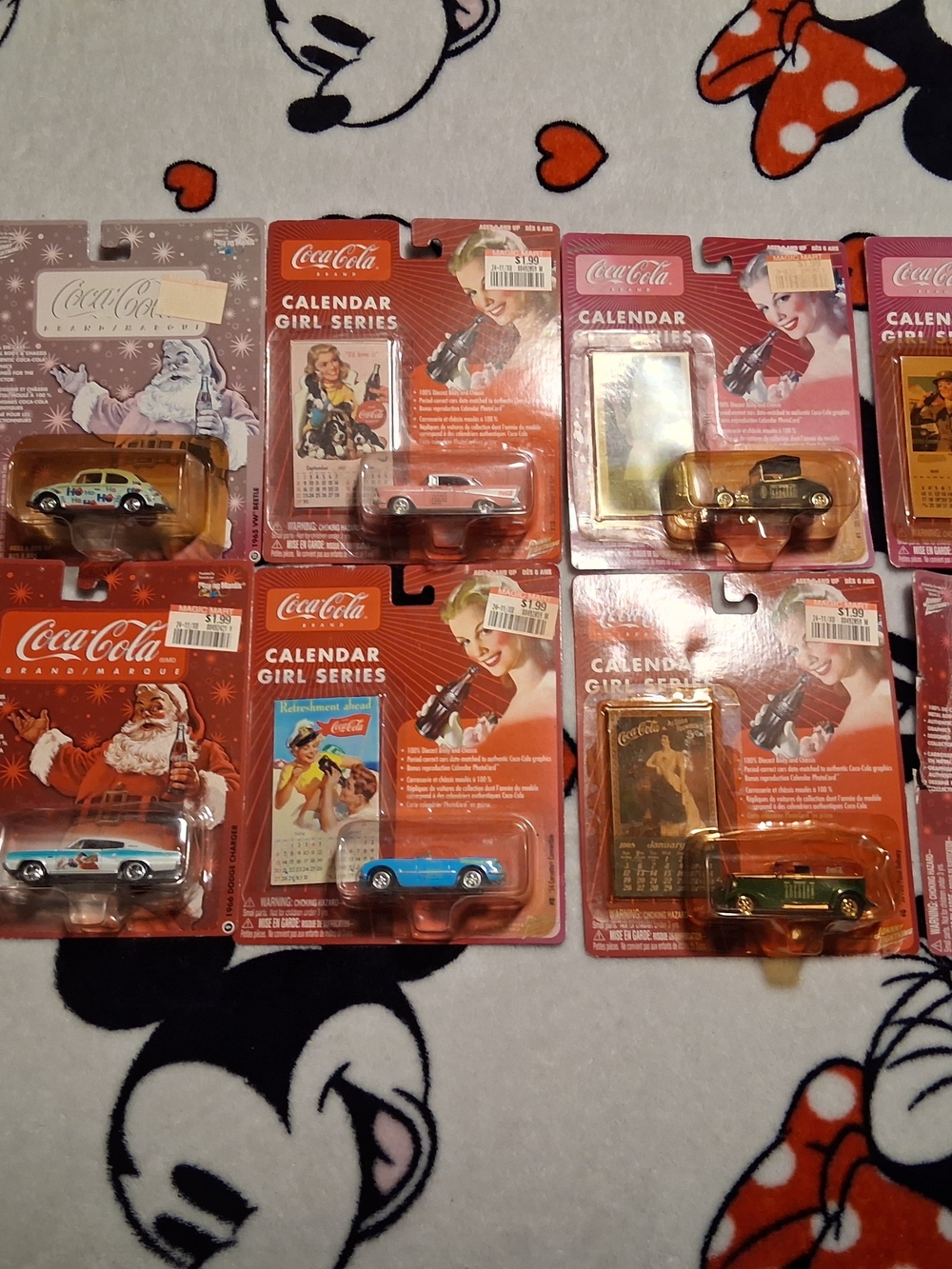 Coca Cola Collector Die-Cast Car Set - Assorted Colors